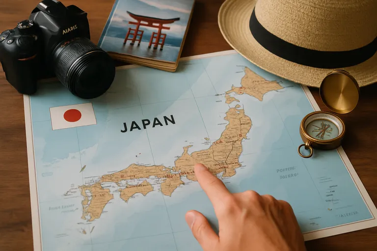 Japan kaart - jouw sleutel tot onvergetelijke avonturen