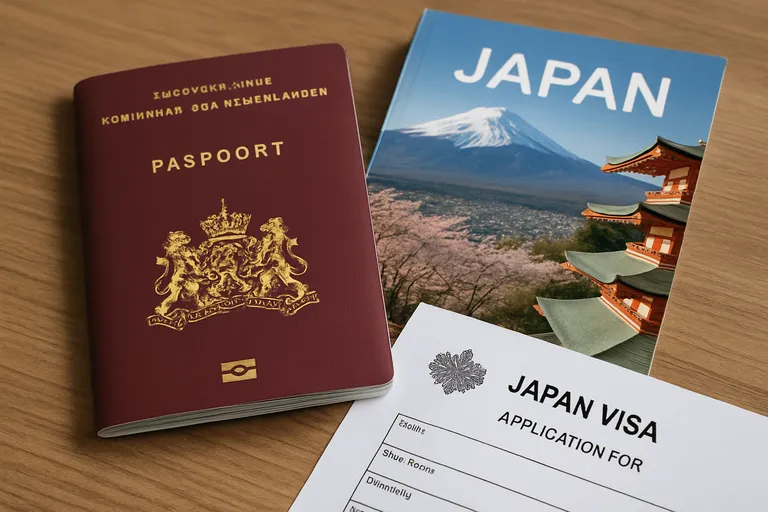 Visuminformatie voor nederlanders die naar Japan reizen - wat je moet weten