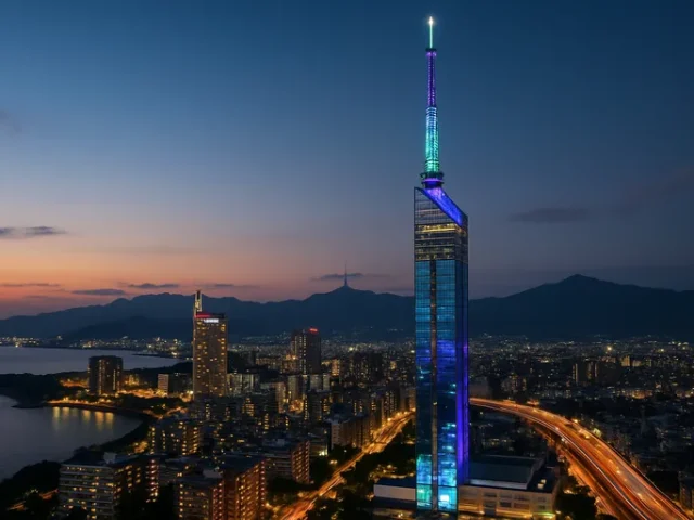 Fukuoka Tower | beleef adembenemende uitzichten en lichtshows