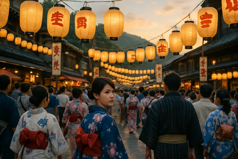 Japan in augustus: een tijd van festivals en herinneringen