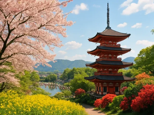 Japan in mei: ontdek de betoverende schoonheid en cultuur