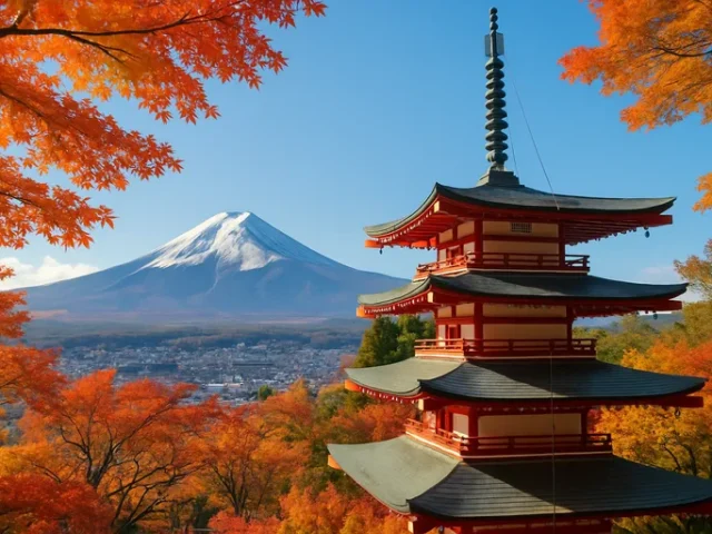 Japan in oktober: ontdek de magie van de herfst