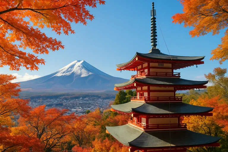 Japan in oktober: ontdek de magie van de herfst