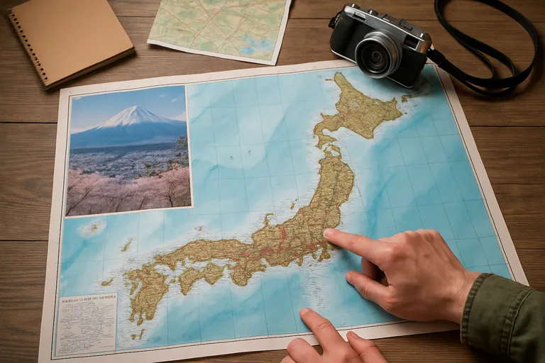Japan op de kaart: ontdek de beste routes en bezienswaardigheden
