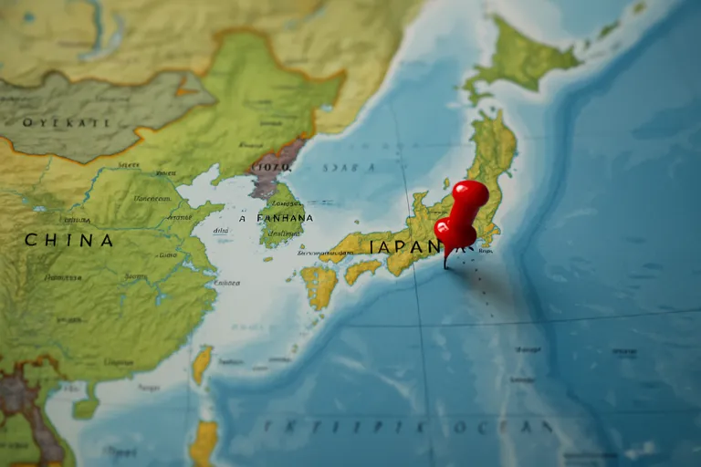 Japan op wereldkaart - ontdek de ligging en invloed van Japan