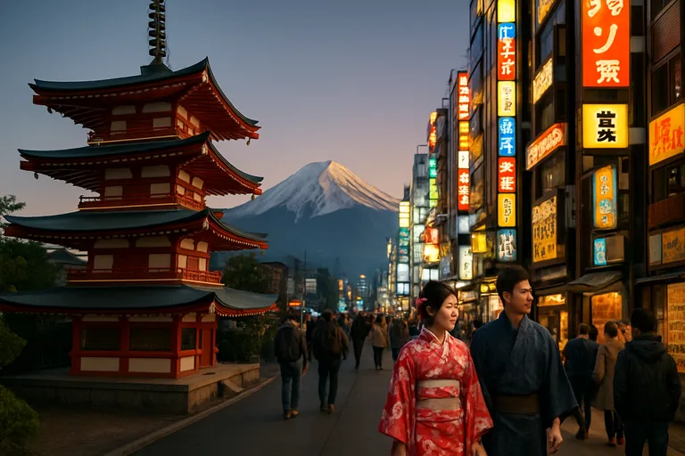 Japan reis » ontdek de magie van traditioneel en modern Japan