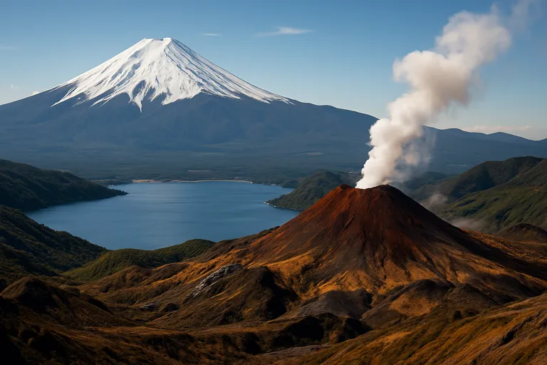 Japan vulkanen: ontdek de magie van vulkanische landschappen