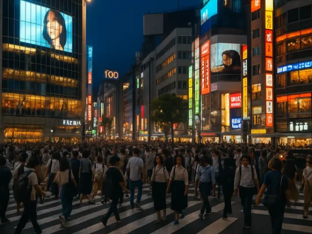Kruispunt Tokyo: het iconische hart van de stad