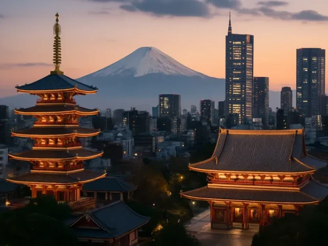 Ontdek de betoverende steden Japan