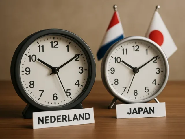 Tijdsverschil Japan Nederland: wat je moet weten