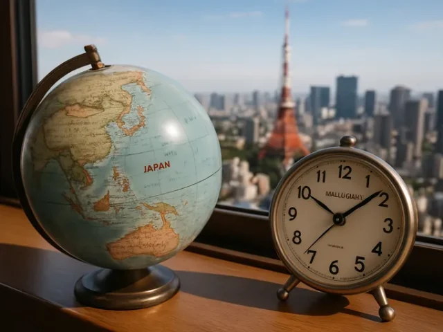Wereldklok – hoe laat is het in Japan Tokio?