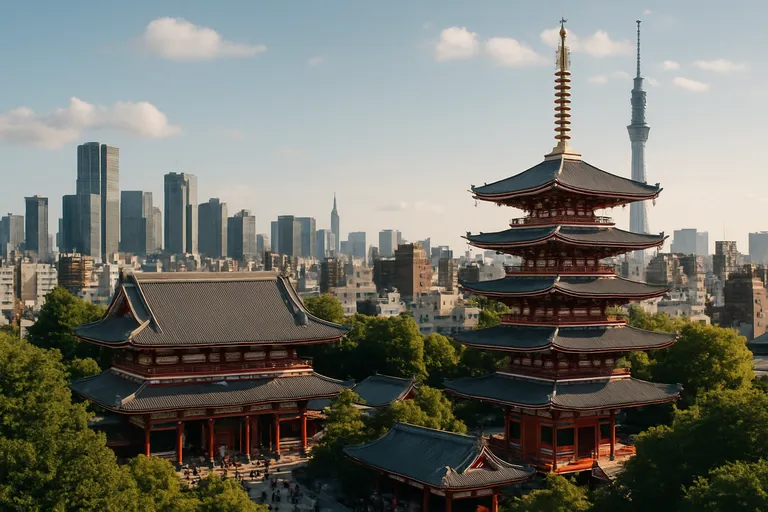 Belangrijke bestemmingen in Japan