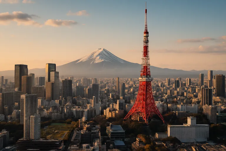 Belangrijke bestemmingen in Japan