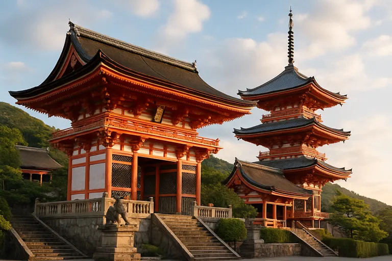 Beroemde japanse tempels