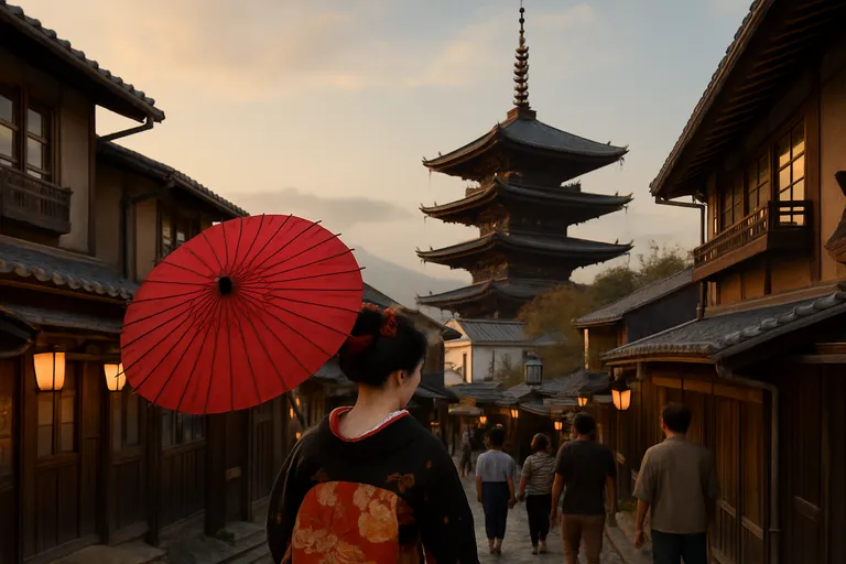 Culturele ervaringen in japanse steden