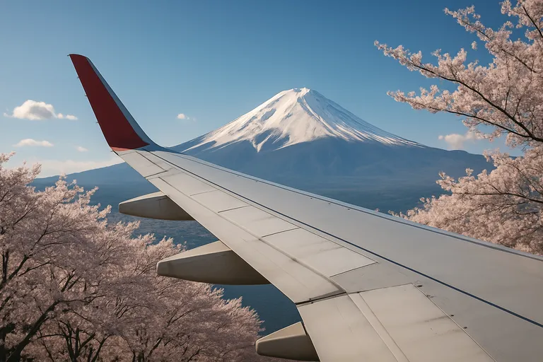 De beste tijd om naar Japan te vliegen