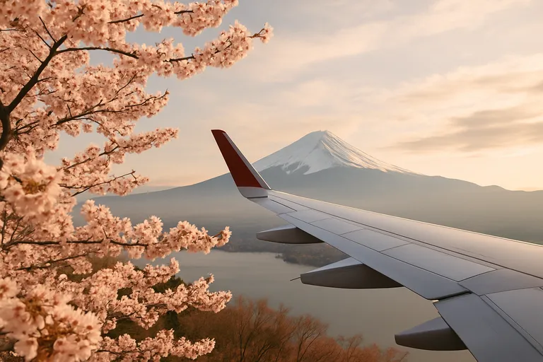 De beste tijd om naar Japan te vliegen