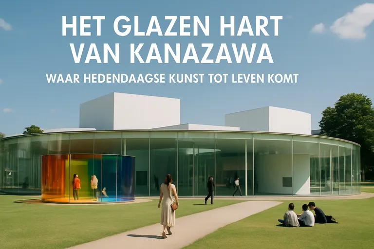 Het glazen hart van kanazawa waar hedendaagse kunst tot leven komt