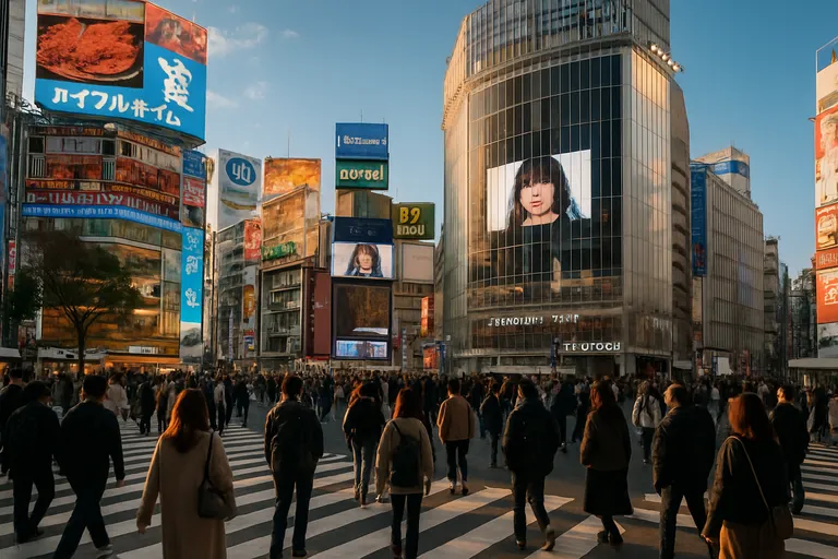 Iconische bezienswaardigheden in Shibuya