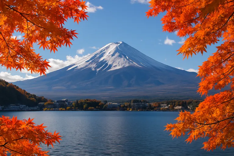 Klimaatverschillen in Japan in oktober