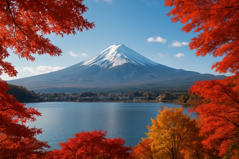 Klimaatverschillen in Japan in oktober