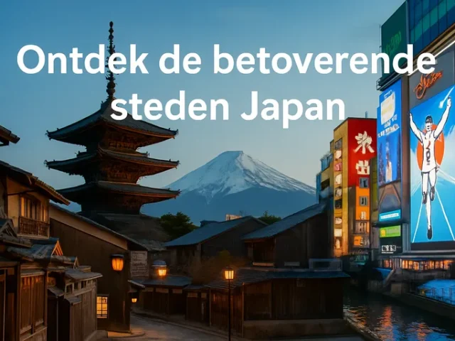 Ontdek de betoverende steden Japan