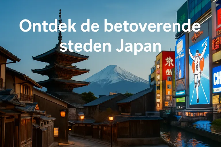 Ontdek de betoverende steden Japan