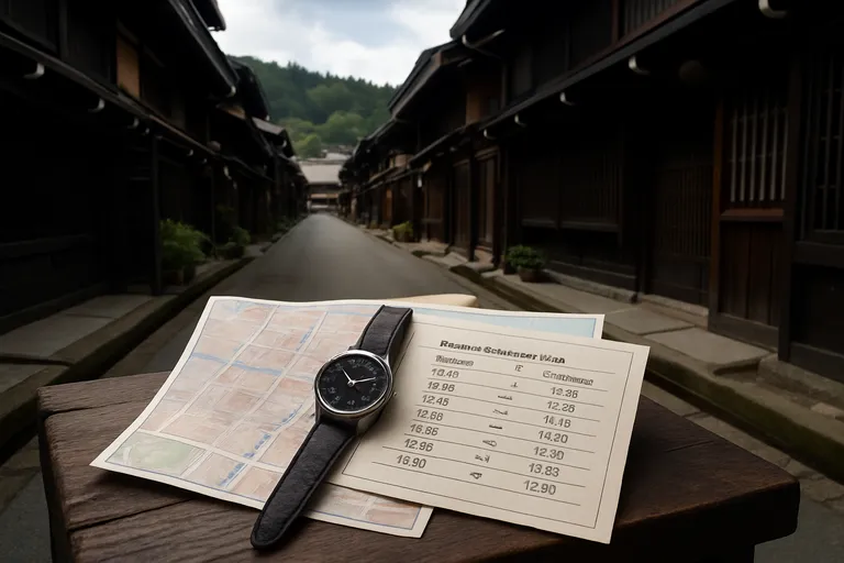 Praktische reisplanning