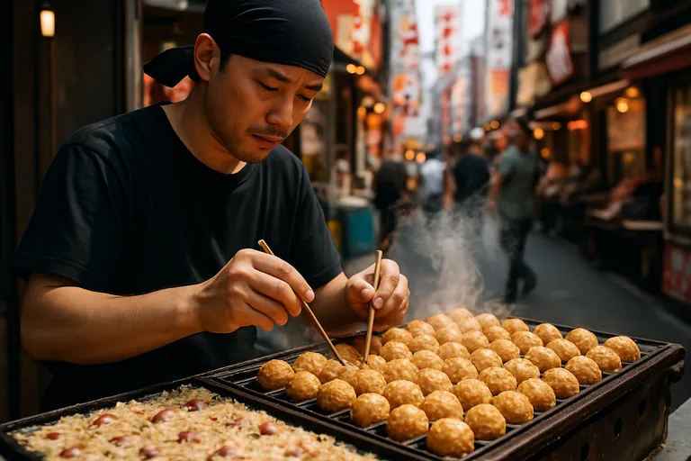 Proeven in osaka: streetfood en lokale specialiteiten