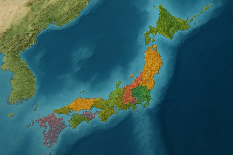 Regios van Japan
