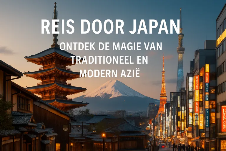 Reis door Japan - ontdek de magie van traditioneel en modern azië