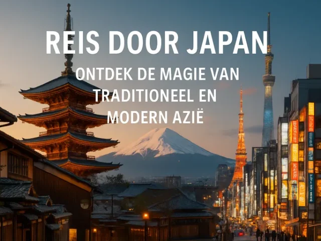 Reis door Japan – ontdek de magie van traditioneel en modern azië