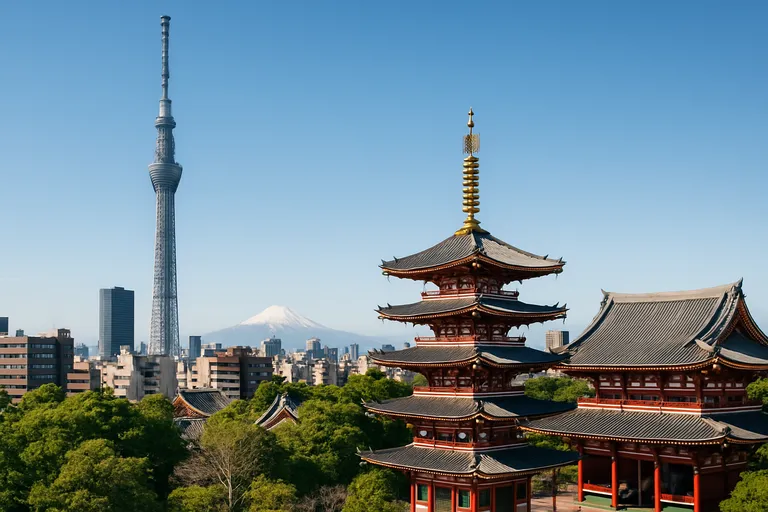 Reisroute voor 2 weken Japan