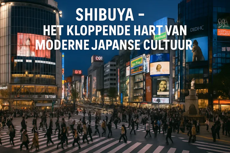 Shibuya - het kloppende hart van moderne japanse cultuur