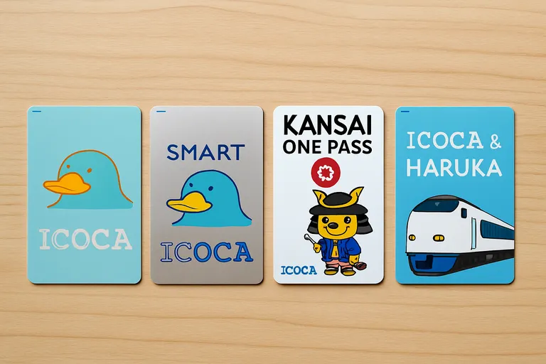 Soorten ICOCA en varianten