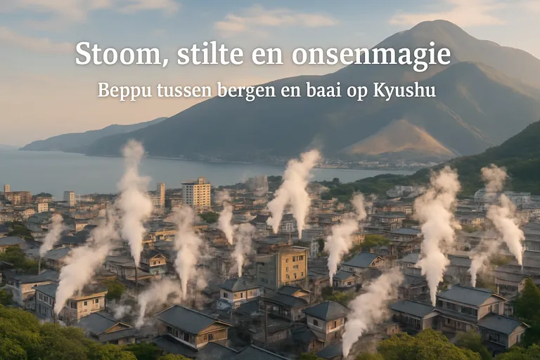Stoom, stilte en onsenmagie: beppu tussen bergen en baai op kyushu