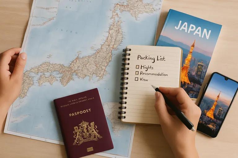 Voorbereiding voor je reis door Japan