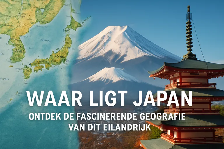Waar ligt Japan - ontdek de fascinerende geografie van dit eilandrijk