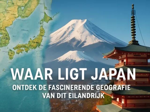Waar ligt Japan – ontdek de fascinerende geografie van dit eilandrijk