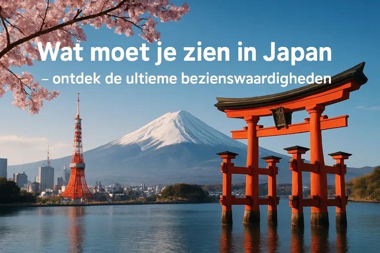 Wat moet je zien in Japan - ontdek de ultieme bezienswaardigheden