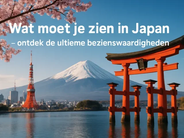 Wat moet je zien in Japan – ontdek de ultieme bezienswaardigheden
