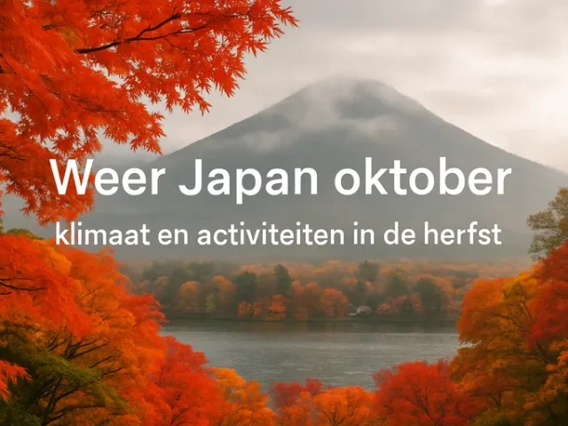 Weer Japan oktober | klimaat en activiteiten in de herfst