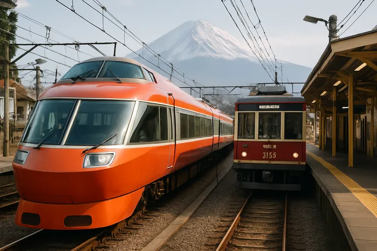 Zo reis je naar en rond hakone